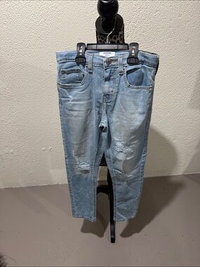 Denizen from Levi's Light Blue Slim Straight Ripped Jeans